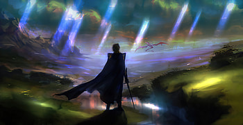 The Seeker , artist, artwork, digital-art, deviantart HD wallpaper