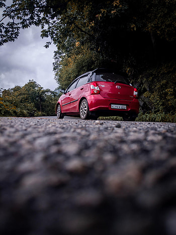 Toyota, Cars, Car, Back View, Rear View, Toyota Etios HD phone wallpaper