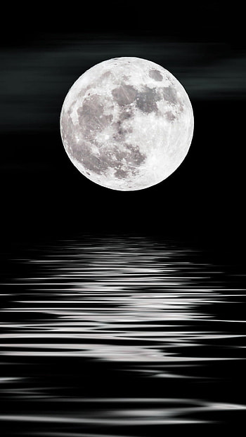 Mystical moonlight, Enchanting glow, Captivating night, Dreamy ambiance HD phone wallpaper