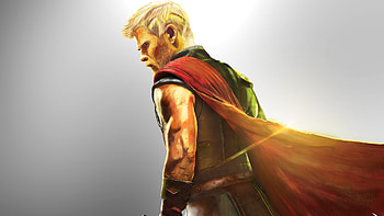 Thor Ragnarok Digital Painting, thor, superheroes, artwork, digital-art, behance HD wallpaper