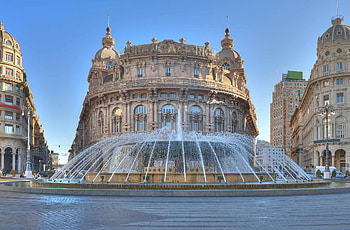 Genoa, Mantua, Orvieto, Bologna, Italian cities HD wallpaper