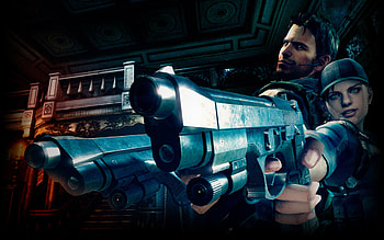 Resident Evil 5 karatasi la kupamba ukuta titled Chris and Jill HD wallpaper
