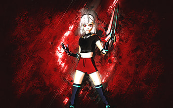 Fortnite Warstrike Lexa Skin, Fortnite, main characters, red stone background, Warstrike Lexa, Fortnite skins, Warstrike Lexa Skin, Warstrike Lexa Fortnite, Fortnite characters HD wallpaper