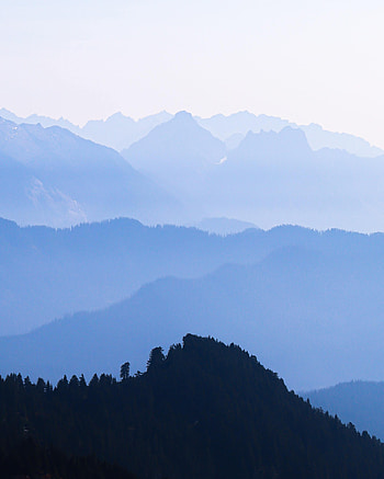 Nature, Trees, Mountains, Rocks, Forest, Dahl, Distance HD phone wallpaper