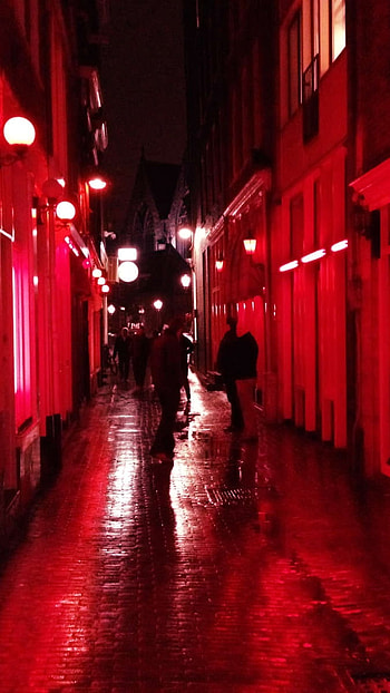 Red Light, Night, Street HD phone wallpaper