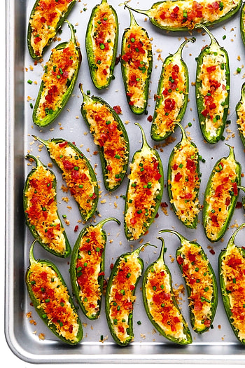 Baked jalapeo poppers, Cheesy appetizer, Spicy crunch, Flavor explosion HD phone wallpaper