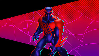 Spiderman 2099 Cosmic Illusion, spiderman, spiderman-2099, superheroes, artwork, digital-art, art, artstation HD wallpaper
