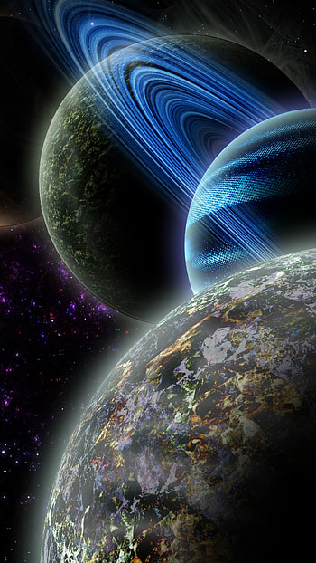 Planets, Science HD phone wallpaper