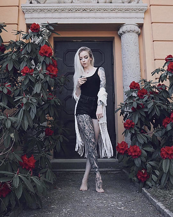 Tatto girl, love, tattoo HD phone wallpaper