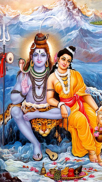 Bholenath Ki , Himalaya Background HD phone wallpaper