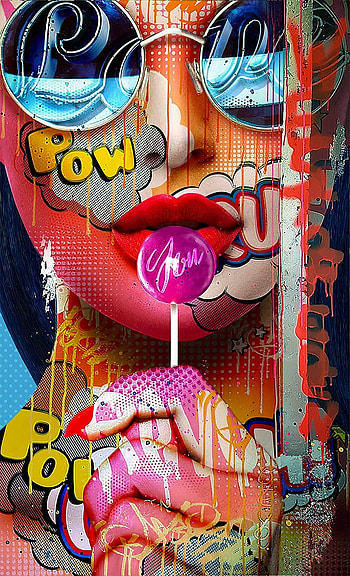 Pop Art, Contemporary art, Modern culture, Dynamic HD phone wallpaper