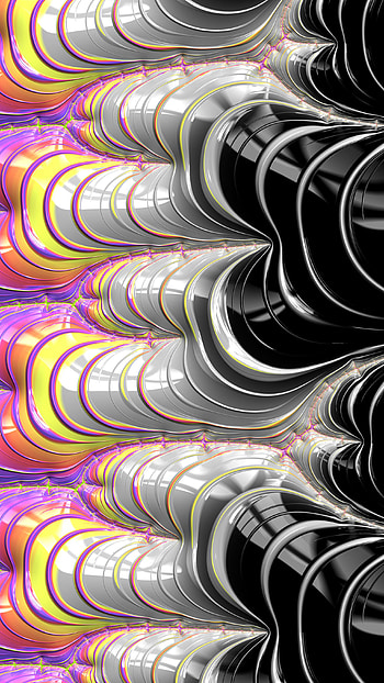 Trippy Psychedelic Fractal, Abstract, fractal HD phone wallpaper