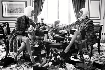 Makeover Madness 03, fashion, vogue italia, vogue, editorial, steven meisel HD wallpaper