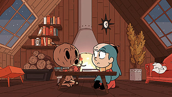 Hilda Cartoon Cozy Cabin, TV Show, Hilda HD wallpaper