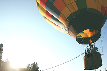 Sunlit balloon flight, Toy aircraft, Hot air balloons, Aviation delight HD wallpaper
