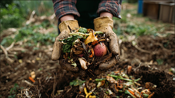 Composting — Hands of Renewal, Garden, Soil HD wallpaper