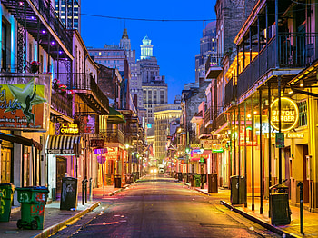 Louisiana travels, Discount New Orleans, Night Bourbon street HD wallpaper