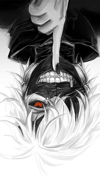 Masked Kaneki — White-Haired Tokyo Ghoul , mask, white hair, Ken Kaneki, Anime, Tokyo Ghoul HD phone wallpaper