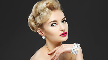 Beautiful Face, makeup, Face, Beautiful, blonde HD wallpaper
