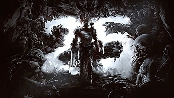 Dark, Doom, 2016, video game HD wallpaper
