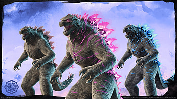 Fortnite vs Godzilla: Epic Battle, video game, Fortnite, Godzilla HD wallpaper