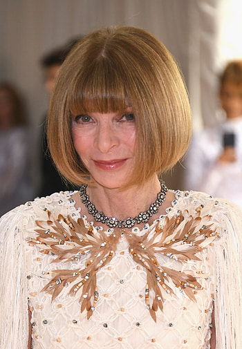 Anna Wintour, Met Gala 2016, Chic fashion, Wintour's style HD phone wallpaper