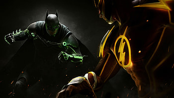 Batman vs Flash, Injustice 2 HD wallpaper