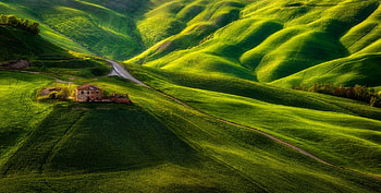 que road, Breathtaking vistas, Green hills scenery, Folkbro's capture HD wallpaper