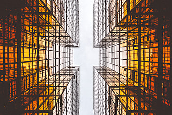 Sky, Architecture, Skyscraper, Minimalism HD wallpaper