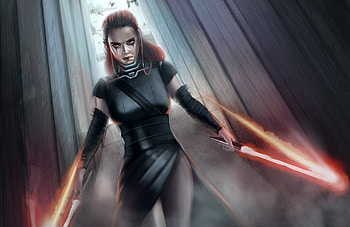 Rey Star Wars Warrior Artwork, rey, star-wars, artist, artwork, digital-art, deviantart HD wallpaper