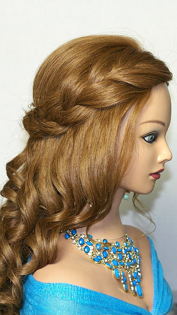 Hair Style, Beautiful Doll, Hair, head manikin HD phone wallpaper