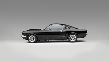 1965 Ford Mustang Fastback, 1st Gen, Coupe, V6, car HD wallpaper