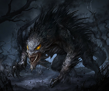 dark, creature HD wallpaper