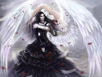 love covers a multitude of sin, hold, angel, abstract, woman HD wallpaper