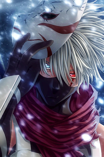 Kakashi, Anime icon, Sharingan manifestation, Eye of strength HD phone wallpaper