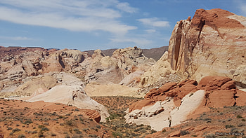 Valley of Fire State Park, Nevada, Valley, Rocks, Park, State, Fire, Mountains, Sky, Clouds HD wallpaper