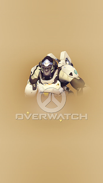 OverwatchWinston cute game art illustration, 6 , Gaming, Overwatch HD phone wallpaper