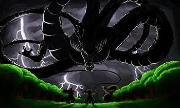 Anime, Touhou, Shenron (Dragon Ball) HD wallpaper
