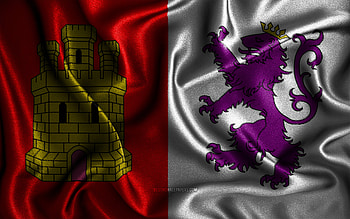 Caceres flag, , silk wavy flags, spanish cities, Day of Caceres, Flag of Caceres, fabric flags, 3D art, Caceres, cities of Spain, Caceres 3D flag HD wallpaper