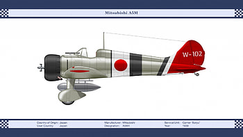Mitsubishi A5M, military, aircraft, other, , war HD wallpaper