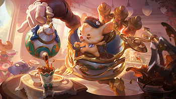 Cafe Cutie Rumble, Rumble (League Of Legends), video game, League Of Legends HD wallpaper