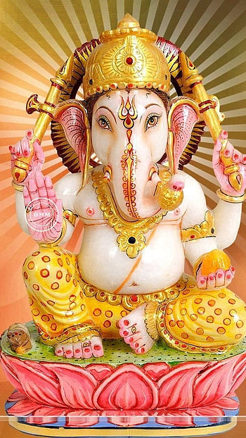 Bal Ganesh, Lord, Ganpati, statue HD phone wallpaper