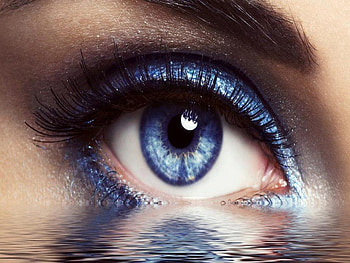Women Beautiful Blue Eye, blue, women, beautiful, eye, water HD wallpaper