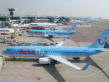 Amsterdam-Schiphol Airport, Haarlemmermeer location, Aerial graphy, Netherlands HD wallpaper