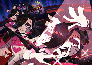 Mettaton EX & Frisk — Undertale Ultra, Mettaton EX (Undertale), Frisk (Undertale), video game, Undertale HD wallpaper