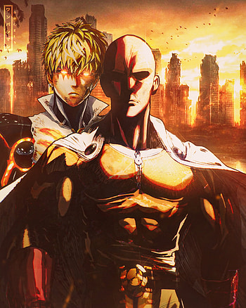 One Punch Man, naruto, art, cartoon, animes, saitama, anime, arte, genos, onepunchman HD phone wallpaper