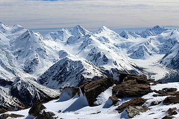 Nature, Mountains, Snow, Vertex, Top, New Zealand HD wallpaper