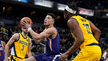 Suns vs Pacers, Devin Booker HD wallpaper