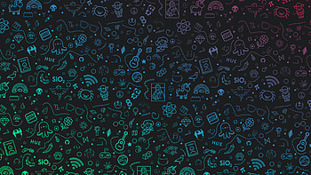 Shapes, pattern, abstract, typography HD wallpaper