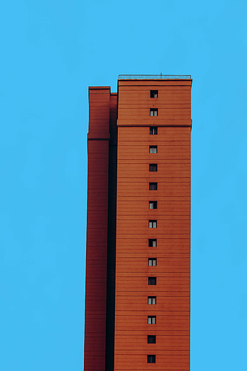 Windows, Building, Minimalism, Facade HD phone wallpaper